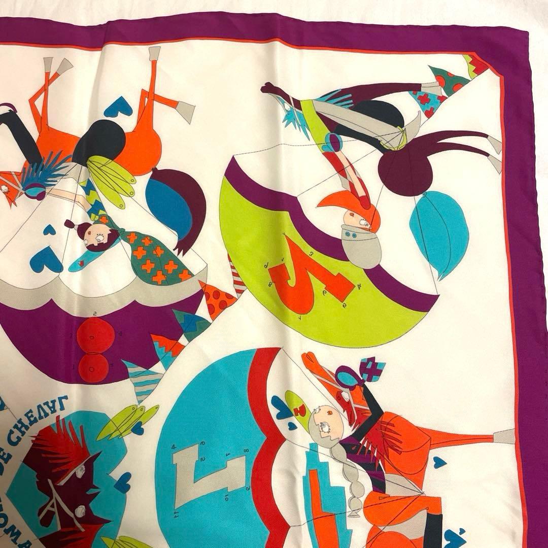 HERMESエルメススカーフUN AMOUR DE CHEVAL馬への愛65cm