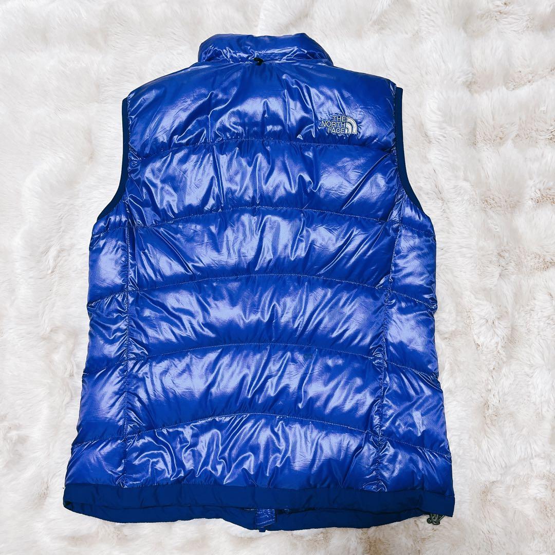 THE NORTH FACEダウンベストサイズLブルー woman
