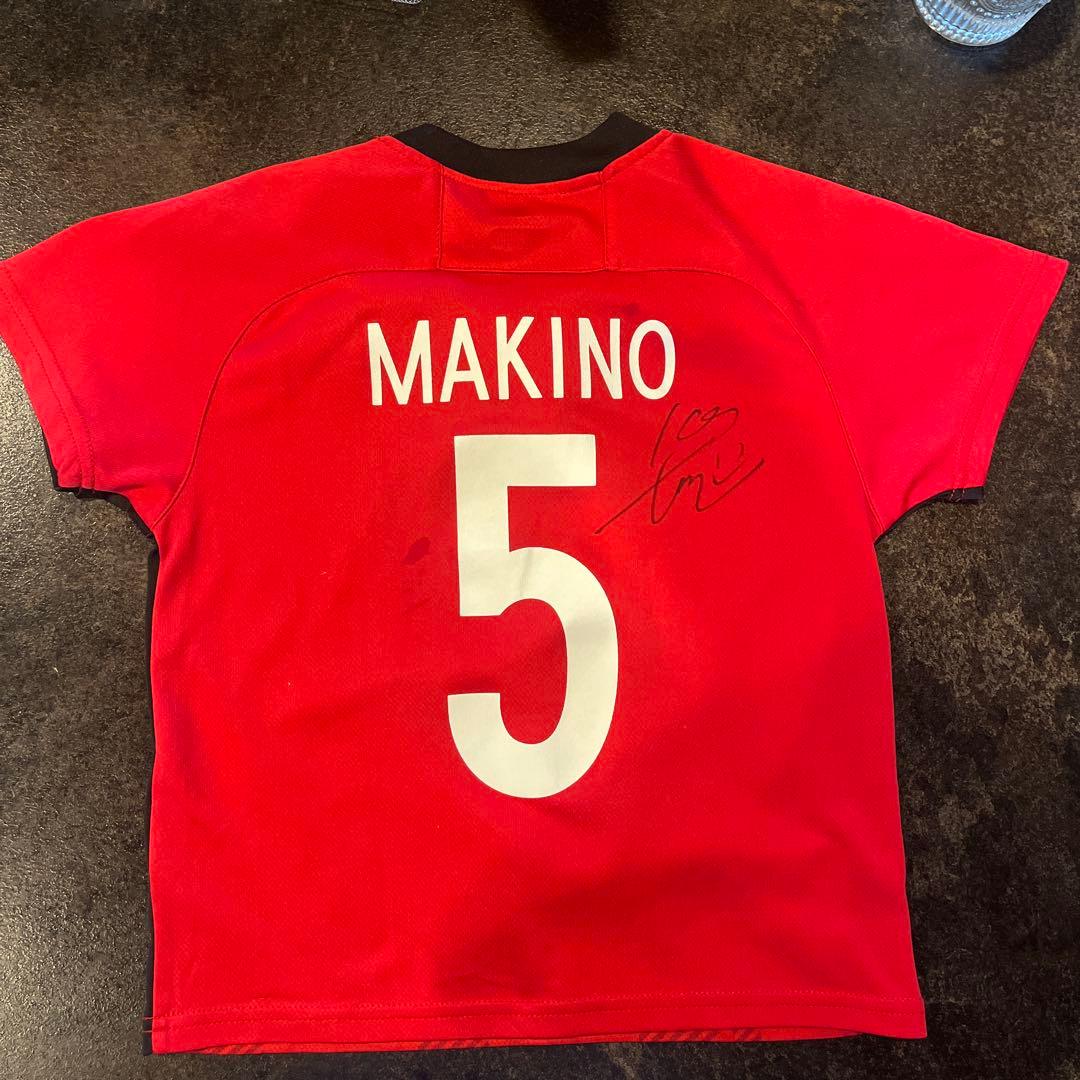 URAWA REDS サイン入り ユニフォーム MAKINO 5