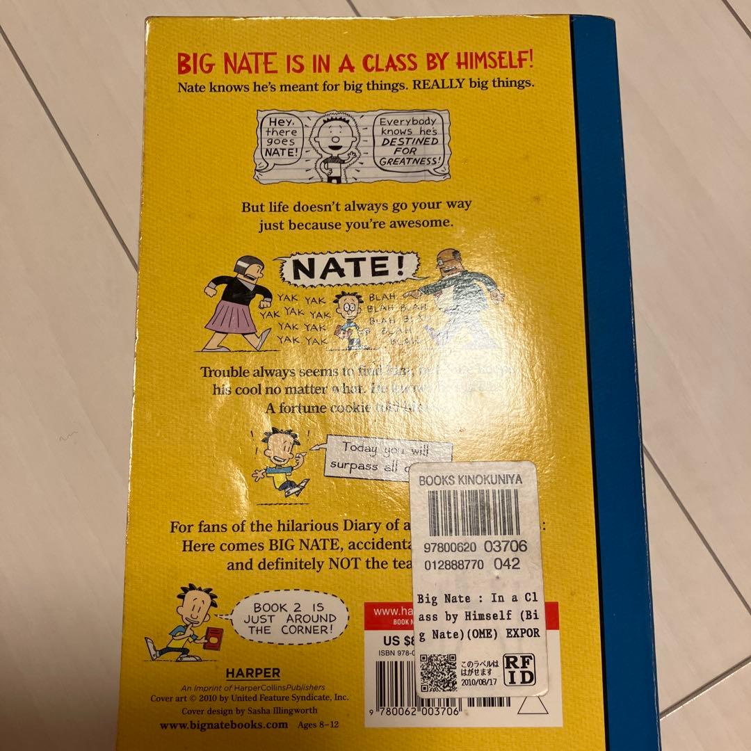洋書 Big Nate: In a Class by Himself