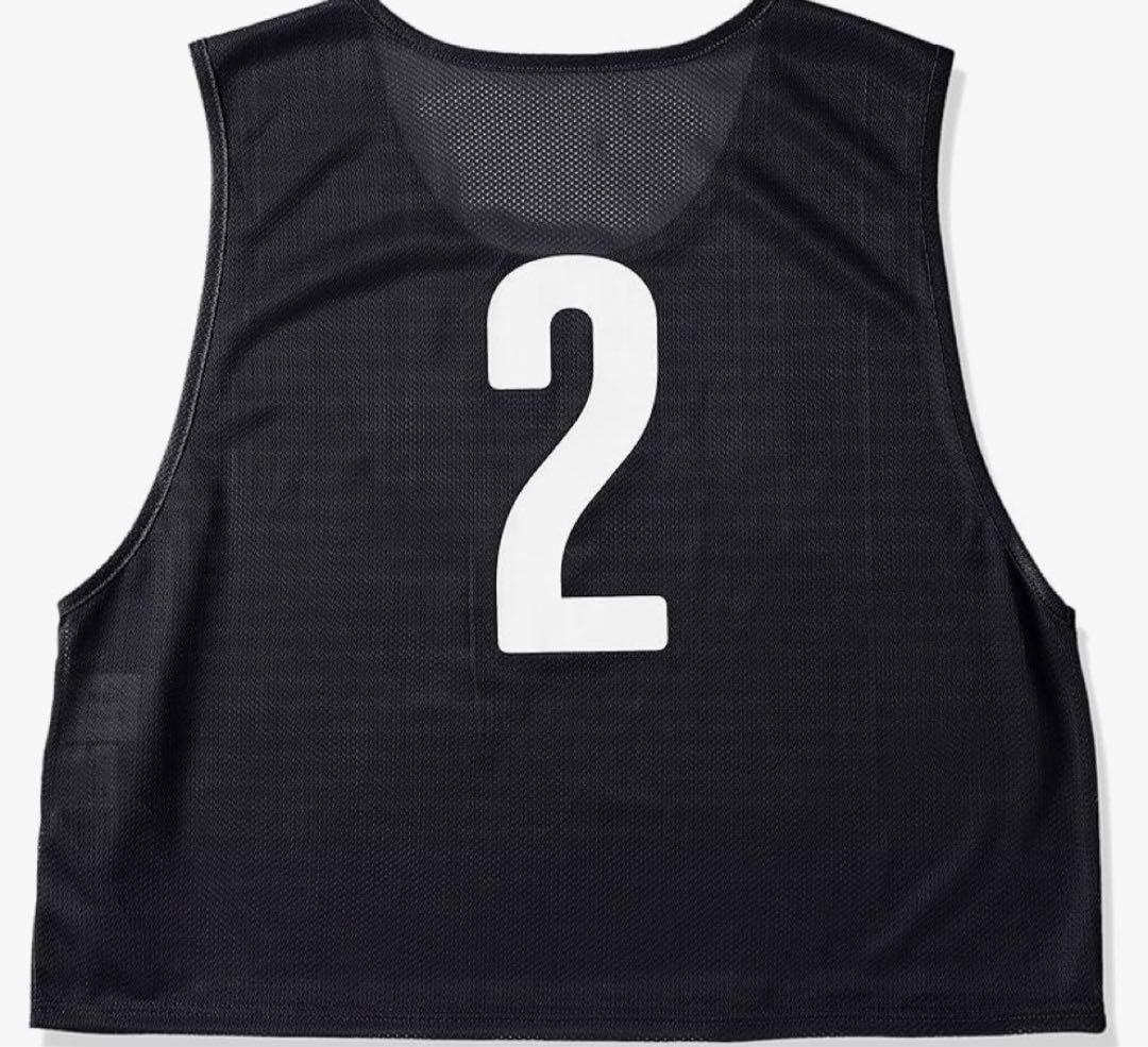 新品　PUMA ビブス　ブラック 10枚セット