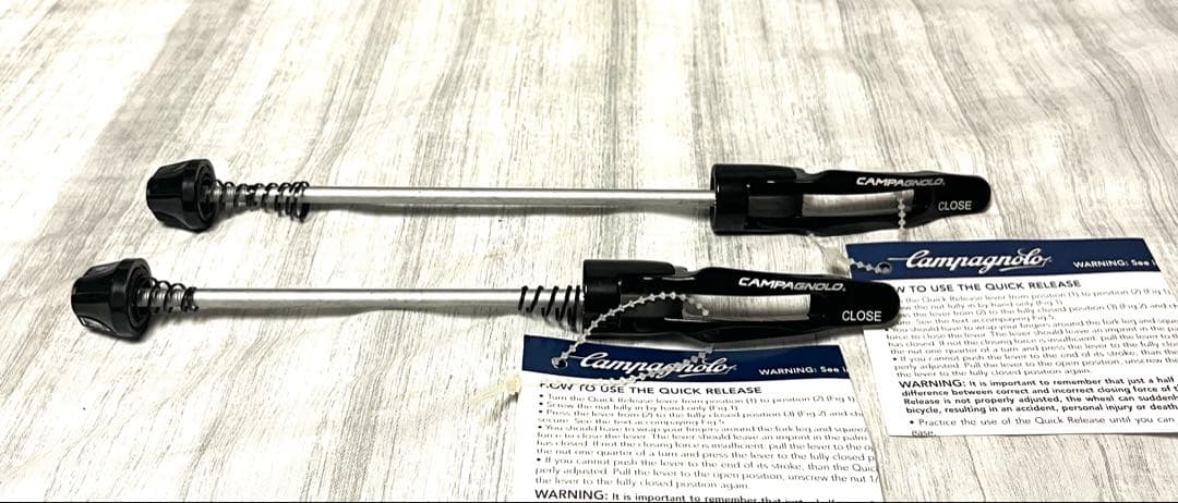 カンパニョーロCampagnolo クイックリリース 前後セット