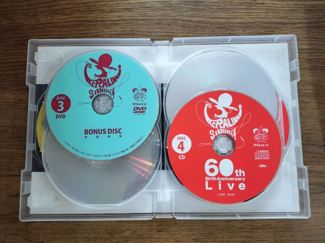 KERA還暦記念ライブ 3DVD+3CD