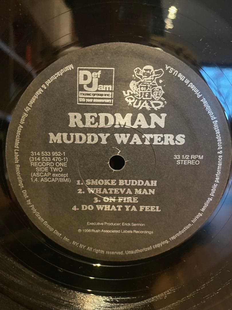 Redman Muddy Waters USオリジナル盤 1996年　LP