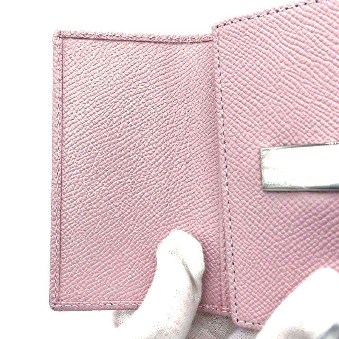 未使用✨ブルガリ レザー　6連 キーケース