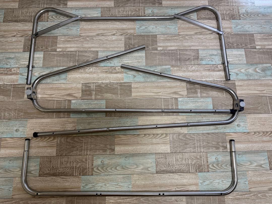  peak(スノーピーク)のステンレスキッチンテーブル