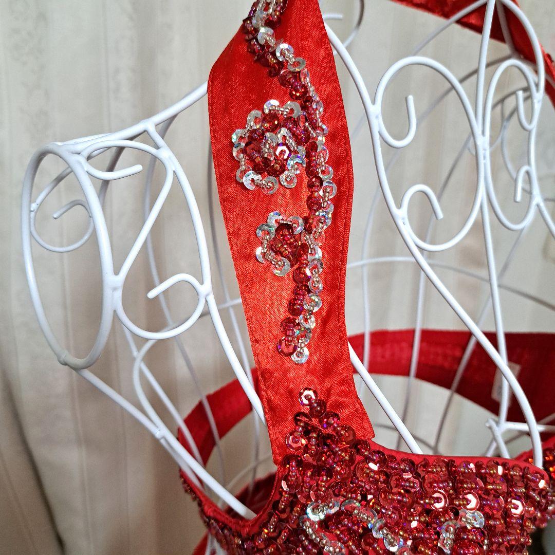 【新品】スカートかわいい ベリーダンス衣装 レッド