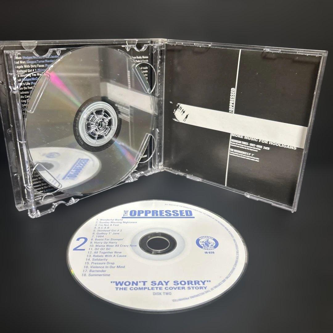 洋楽 THE OPPRESSED WON'T SAY SORRY CD