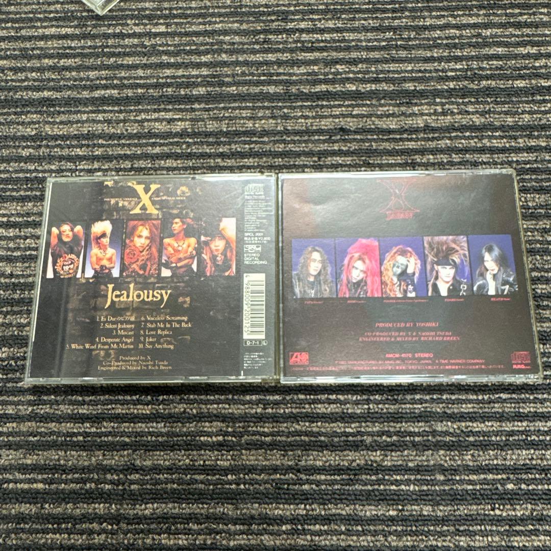 【まとめ売り】X JAPAN アルバム&シングルCD 10枚