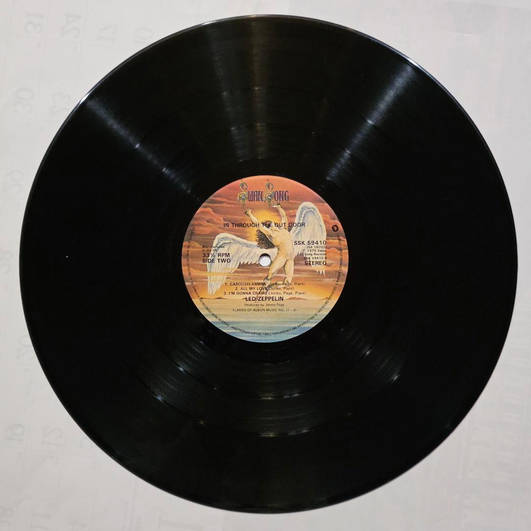 UK盤LP レッド・ツェッペリン In Through The Out Door