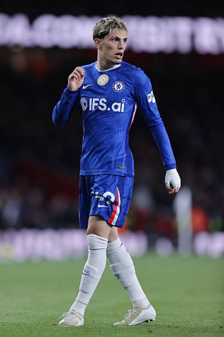 チェルシー　ホーム長袖 GARNACHO 2XL 新品未使用タグ付　スポンサー