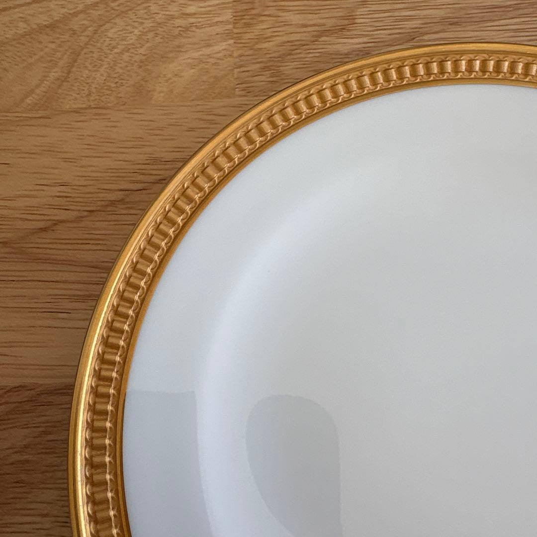 大倉陶園　クラウン　エンボス　パン皿　17cm