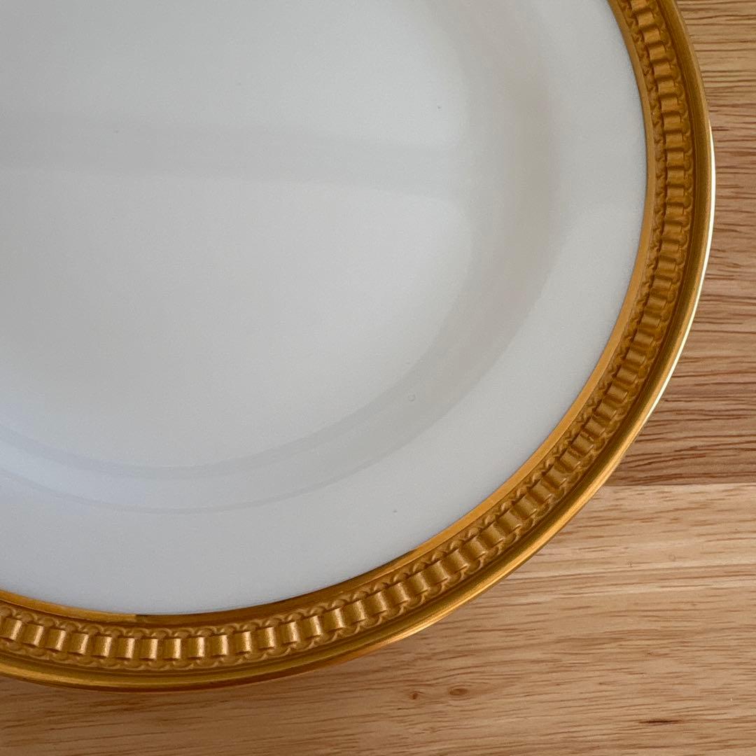 大倉陶園　クラウン　エンボス　パン皿　17cm