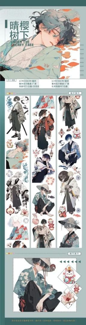 ち*)様 ［中古・10点セット・PET＆貝殻光PET5m］海外マスキングテープ