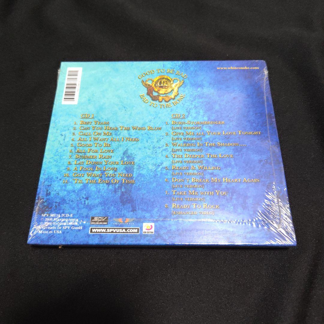 【サイン】Whitesnake「Good to Be Bad」限定2枚組　未開封