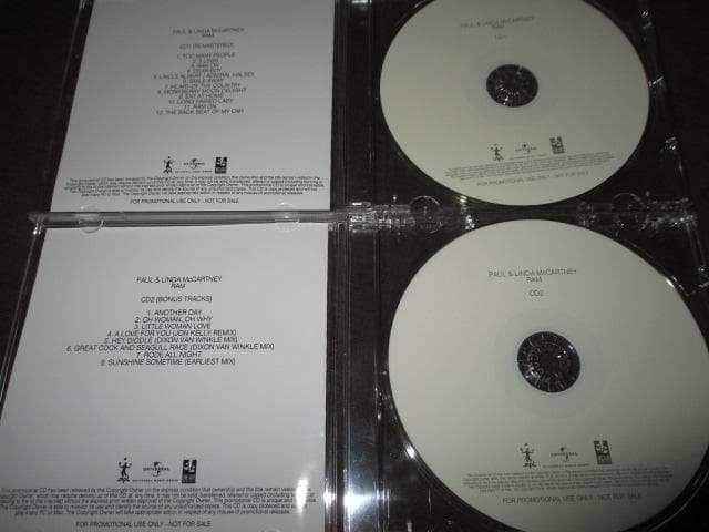 paul mccartney ram (RARE!!USプロモアドバンス送料込)
