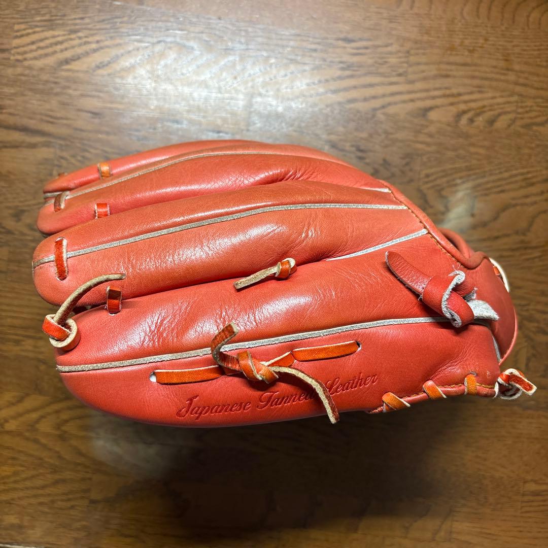 ZETT 軟式内野手用グローブ 源田モデル ※小指２本入れ型付け