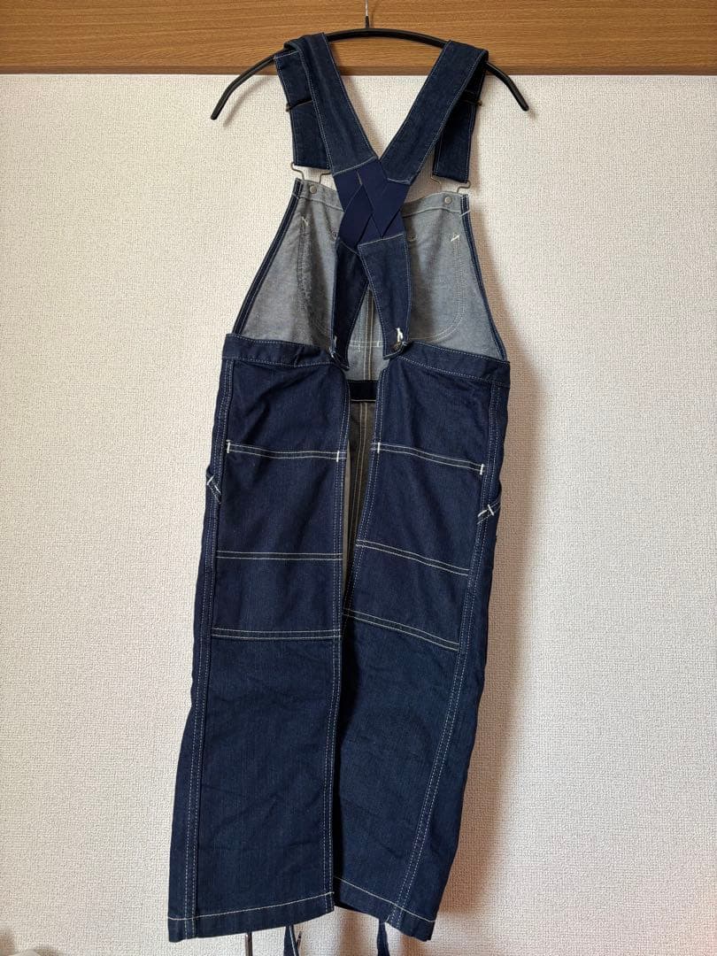 Lee ダークブルー デニムオーバーオール