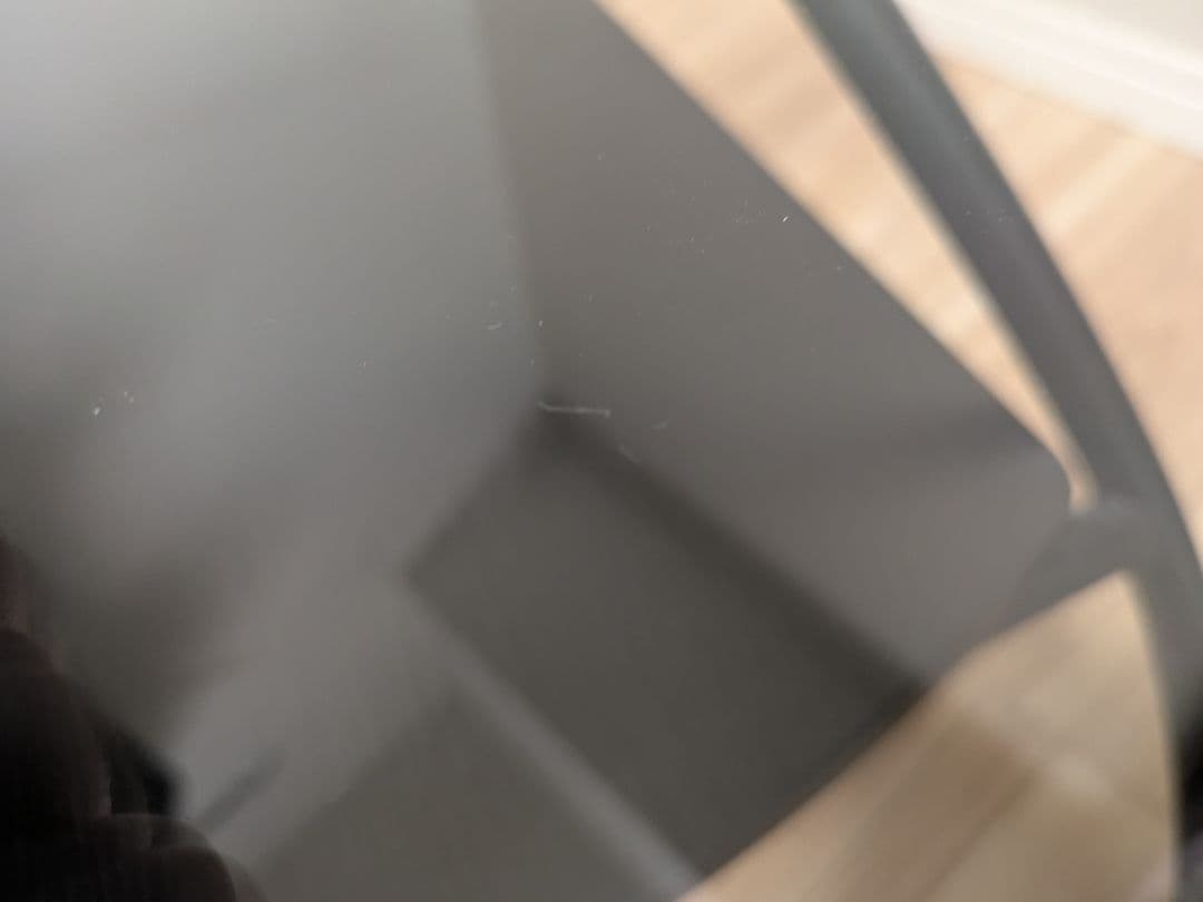 【ニトリ】大型 ガラス天板 センターテーブル 長方形 完成品 送料込200