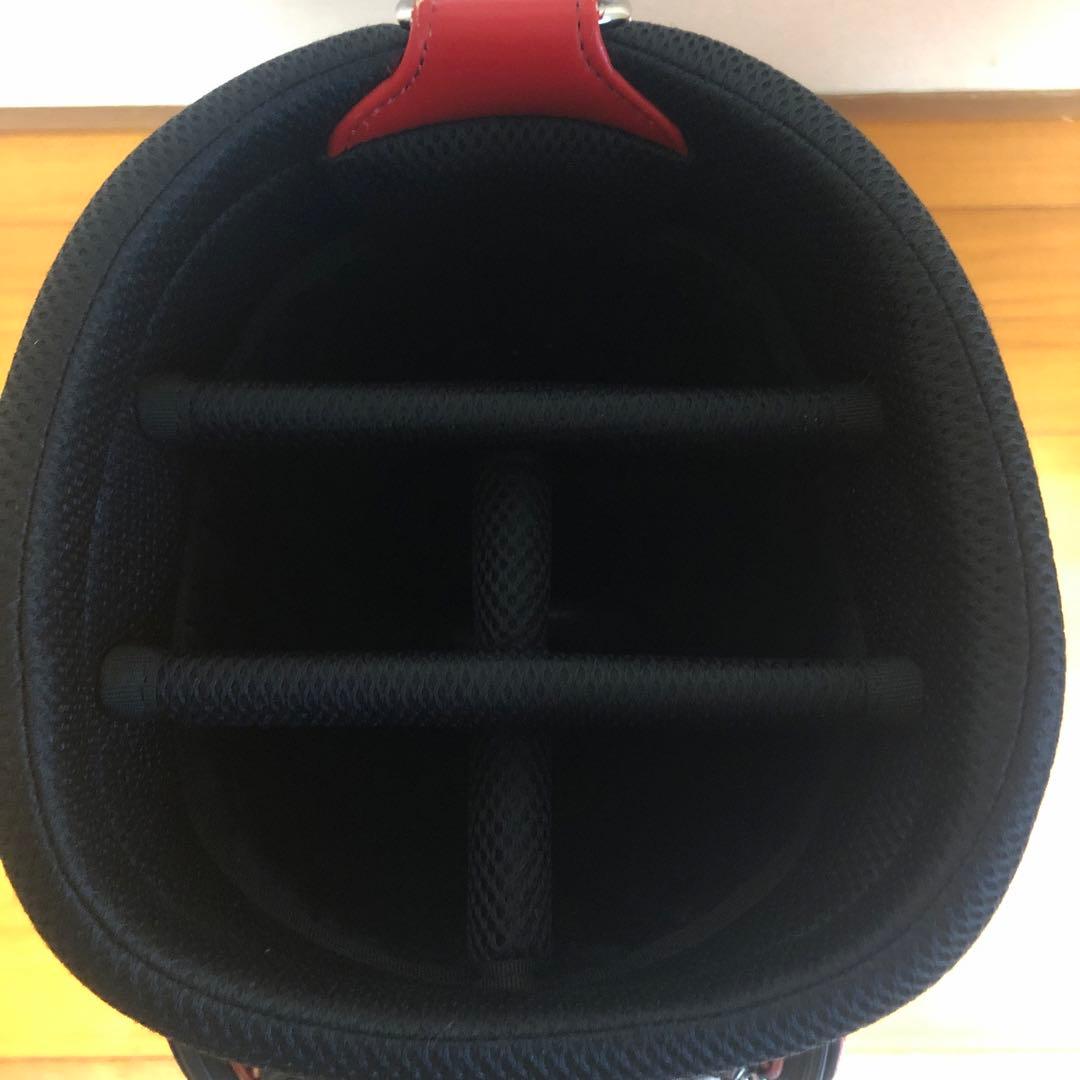 PUMA プーマ キャディバッグ レッド フード付き