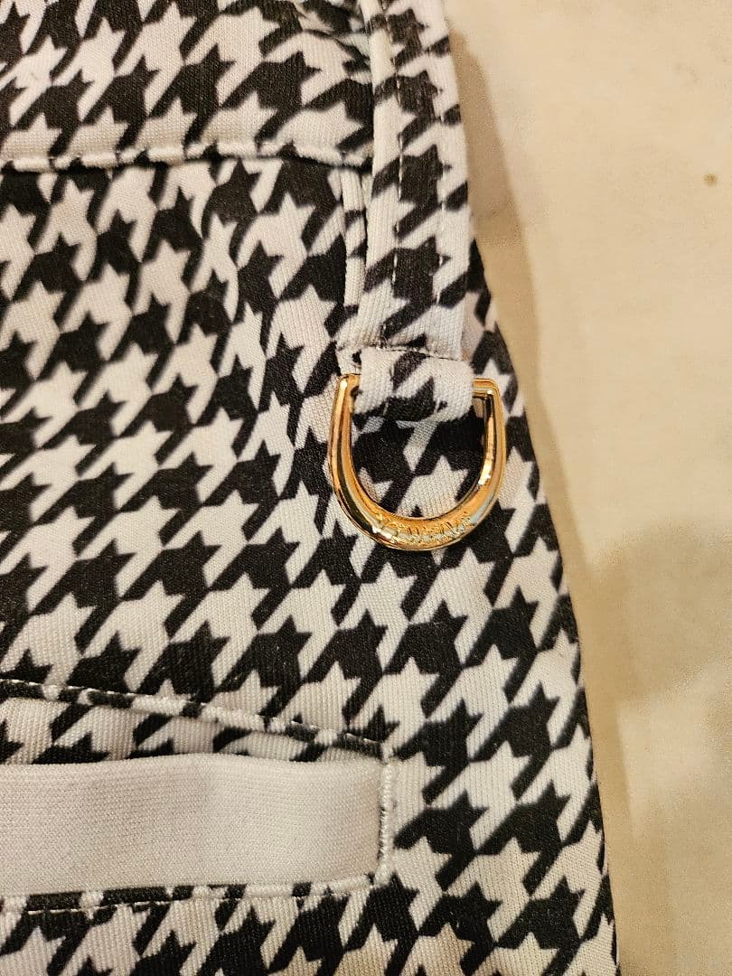 V12 LUXコラボ千鳥パンツMサイズ