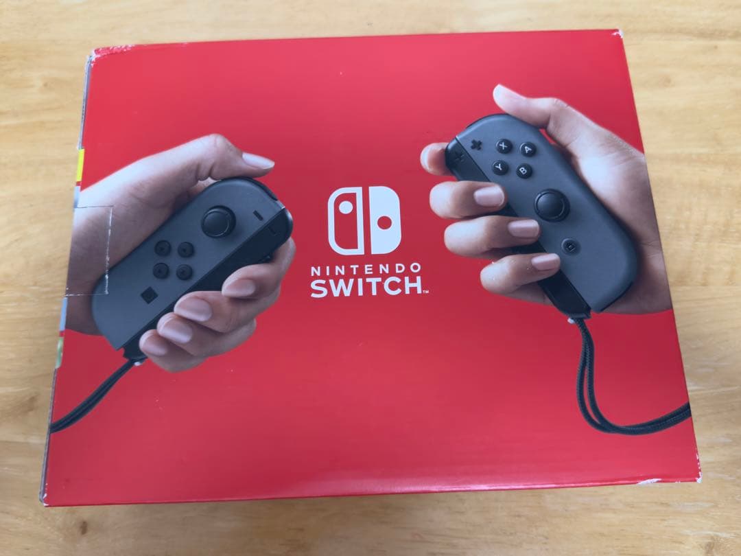 Nintendo Switch 本体 グレー Joy-Con付き　美品
