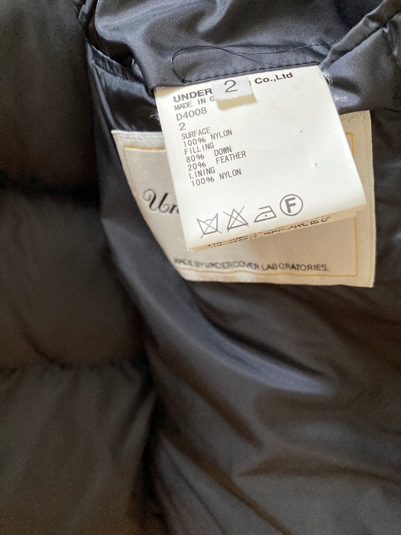 Undercoverism ダウンベスト　アンダーカバー　Size.2 ジョニオ