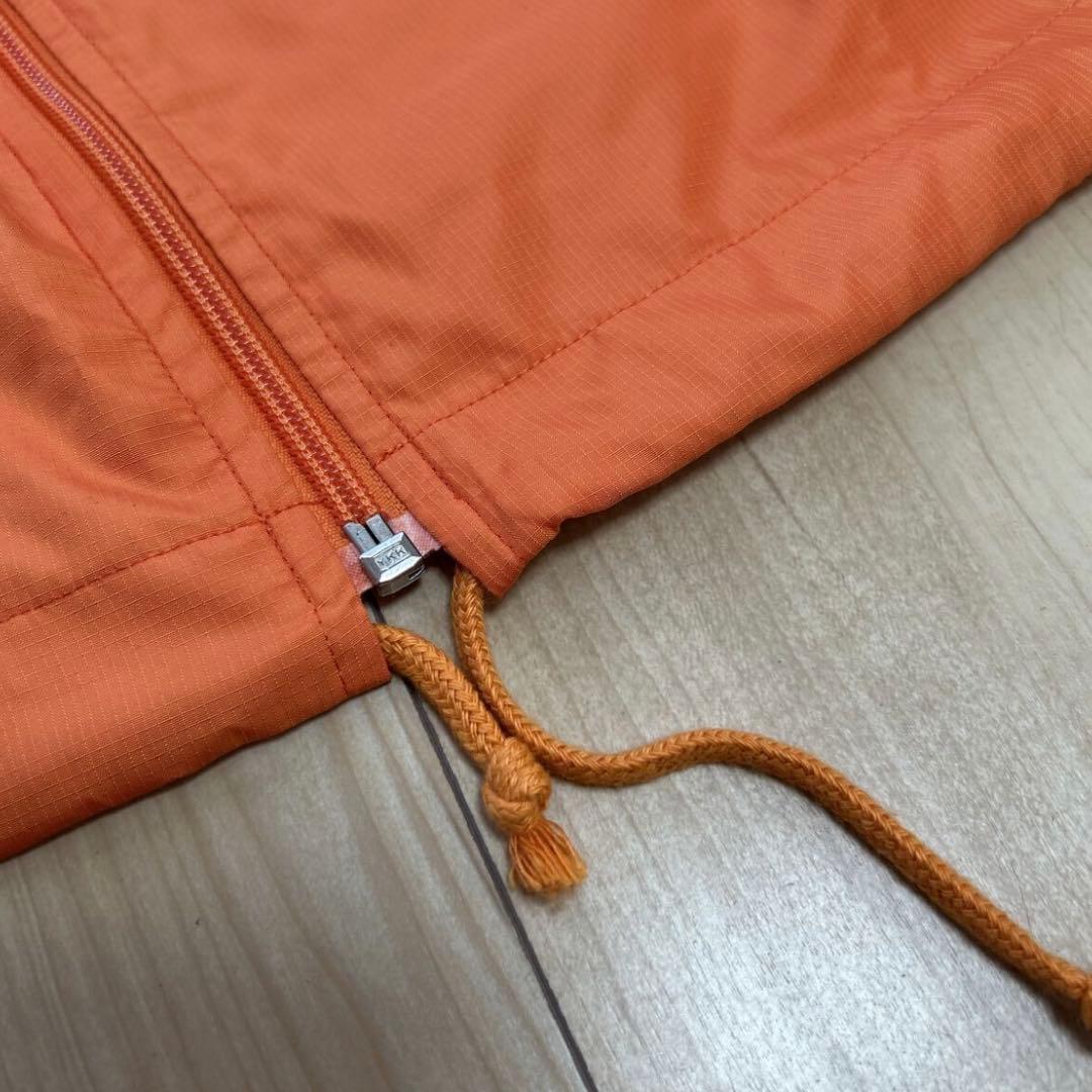 美品　90s アディダス　ナイロンジャージ 上下セット　S オレンジ サッカー