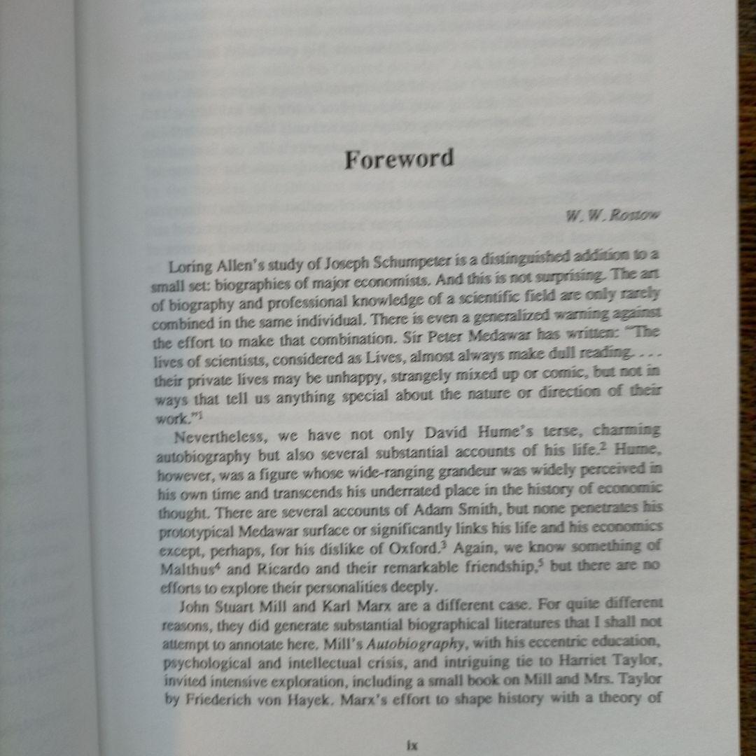 洋書 Opening Doors Life & Work of SCHUMPETER