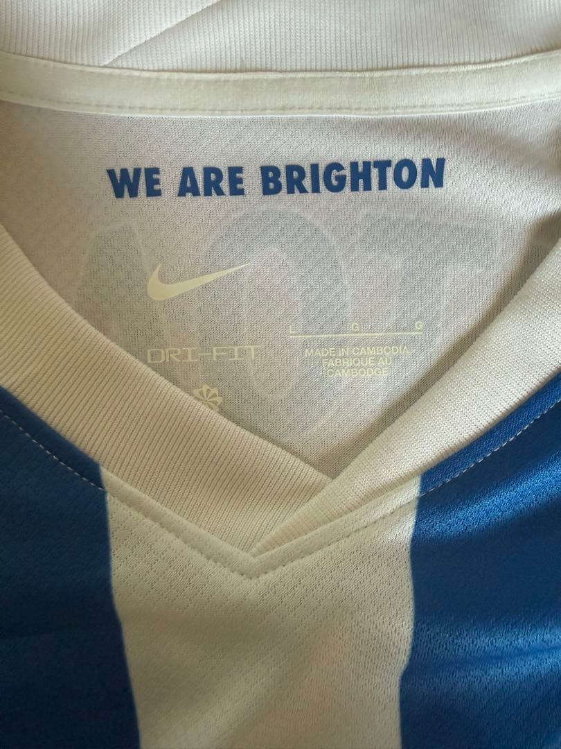 ブライトン 2025/26三笘薫 ユニフォーム 正規品Lサイズ ナイキ