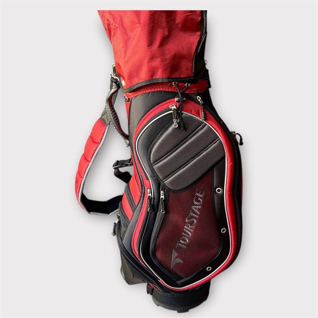 ツアーステージ　TOURSTAGE キャディバッグ ブリヂストン　ゴルフ　美品