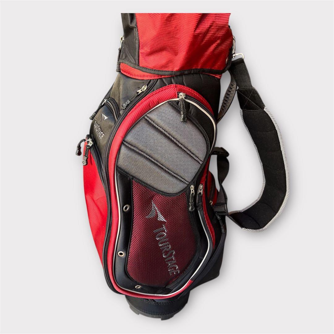 ツアーステージ　TOURSTAGE キャディバッグ ブリヂストン　ゴルフ　美品