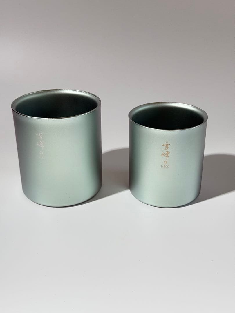 peak 雪峰 チタン スタッキングマグセット　【限定カラー】