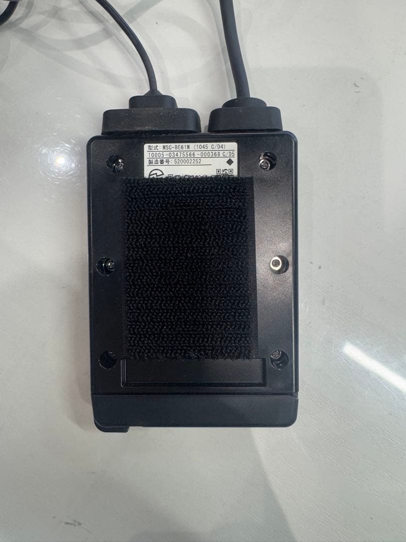 バイク用ETC MSC-BE61W MITSUBA ミツバ　アンテナ分離型