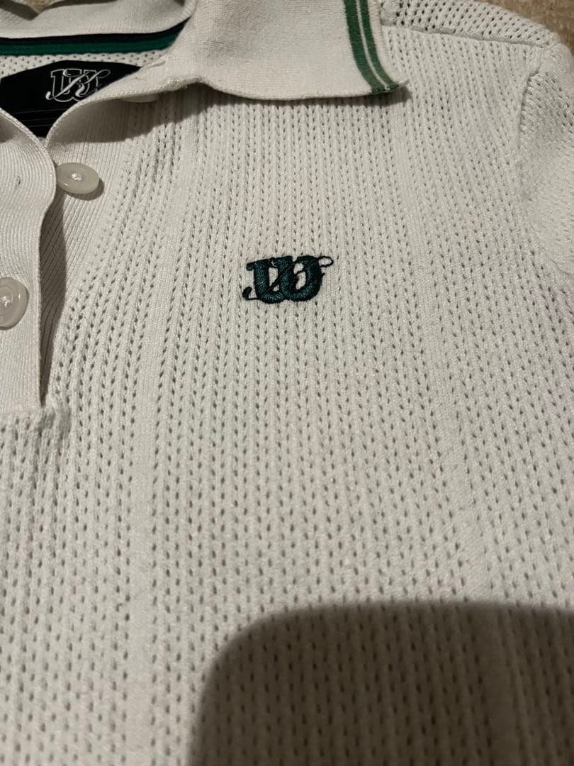 Wilson✖️kithコラボ　ポロシャツ ホワイト