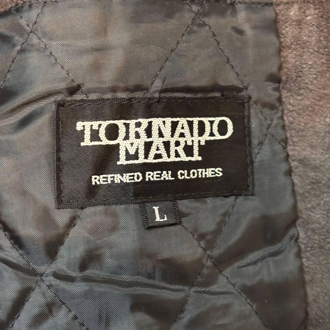 トルネードマート スエード調 コート ファー キルティング y2k