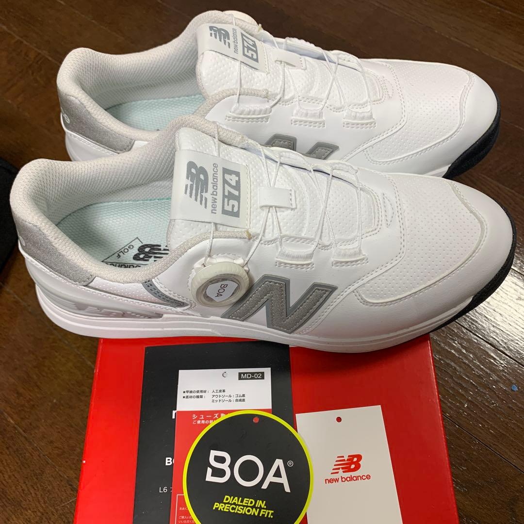 美品　New Balance ニューバランス　ゴルフシューズ　UG574BC4