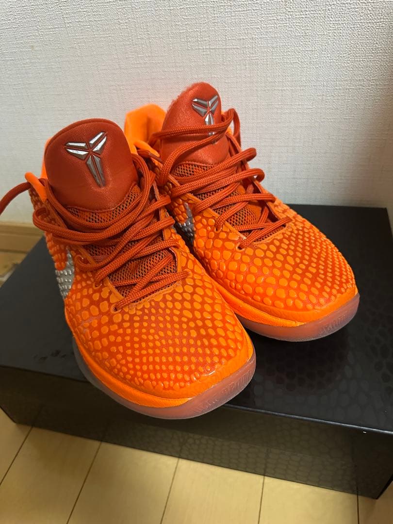 NIKE Kobe6 プロトロ トータルオレンジ 25.5cm