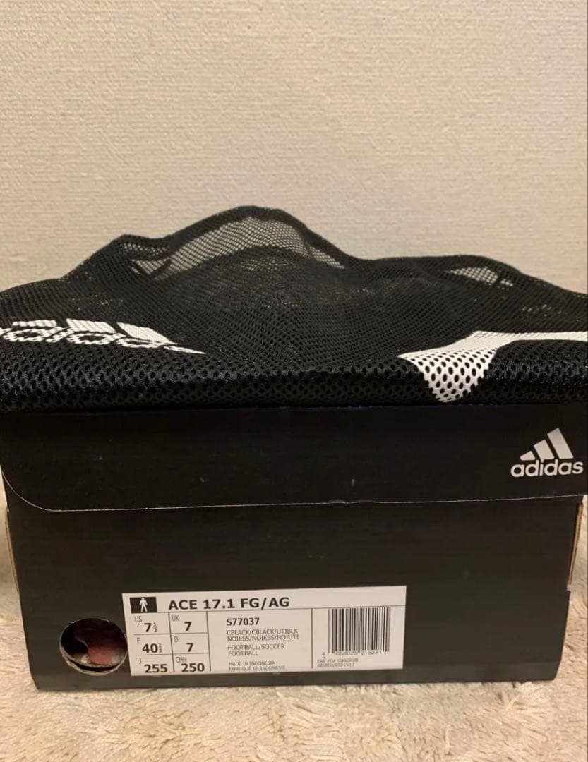 adidas ACE 17.1 FG/AG ブラック 255