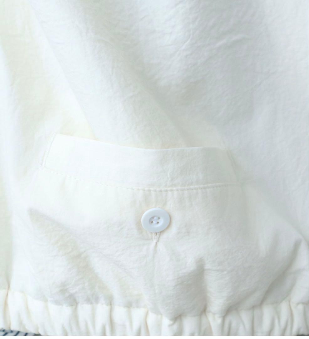 ビュルデサボン　100/-ブロード EDODAKI 中綿ベスト