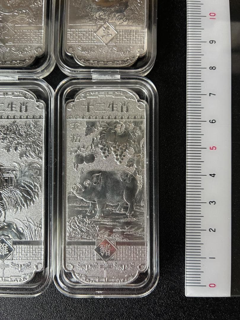 マ*ム様 銀925プレート　干支12支プレート　コレクターSET