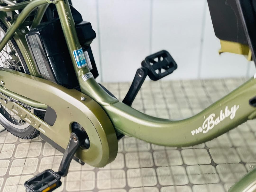 【YAMAHA】 20インチ子供乗せ電動アシスト自転車パスバビー2393