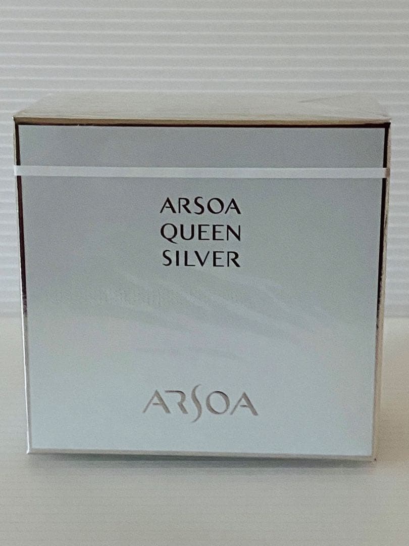 アルソアクイーンシルバー　2個　箱入り　洗顔料　石鹸　洗顔石鹸
