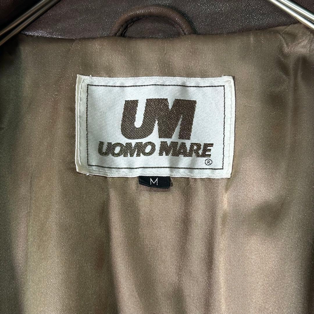 極上 肉厚 羊革 レザー ジャケット 茶色 柔らかい ヴィンテージ