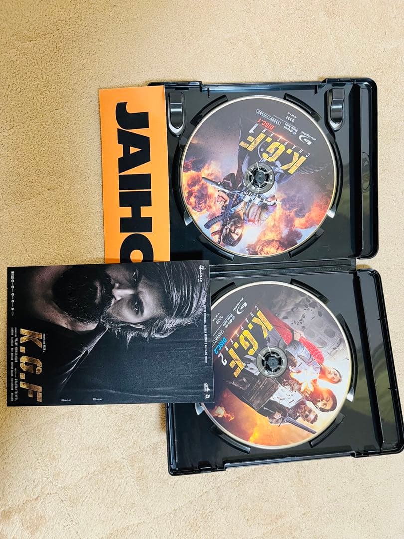 インド映画　DVDセット　サーホー　K.G.F