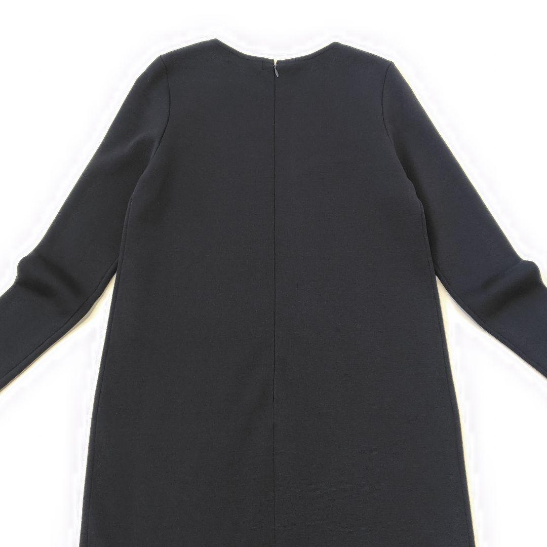 洗える【アンタイトル Untitled 】ロングニットワンピース ミラノリブ