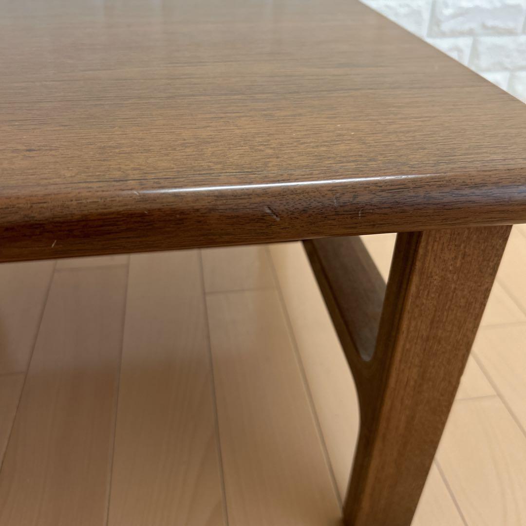 ヴィンテージ 天童木工 ローテーブル 1970年代　コマ入れ成型