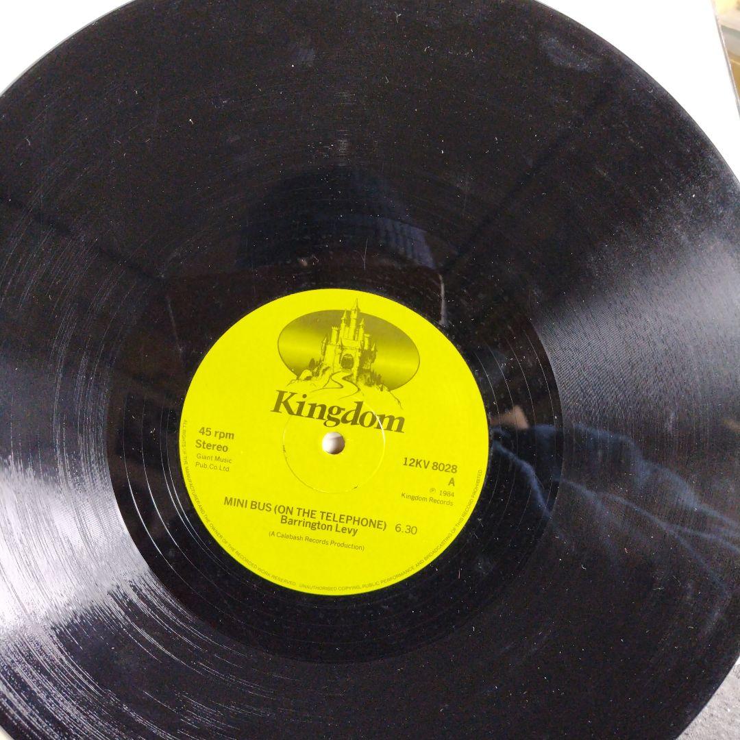 美品UKオリジナルBarrington Levy / MINI BUS限定盤