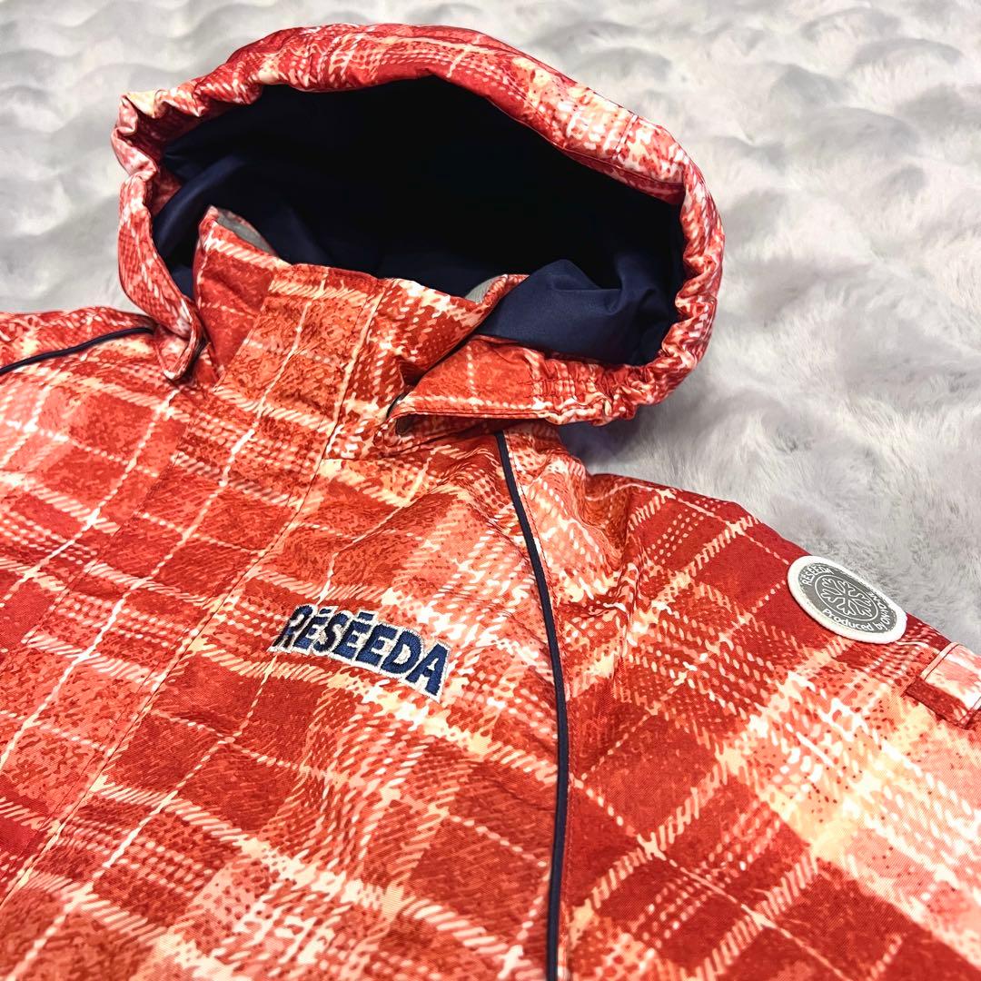 良好　双子　子ども用　レセーダ　スキーウェア　セット　120 レッド