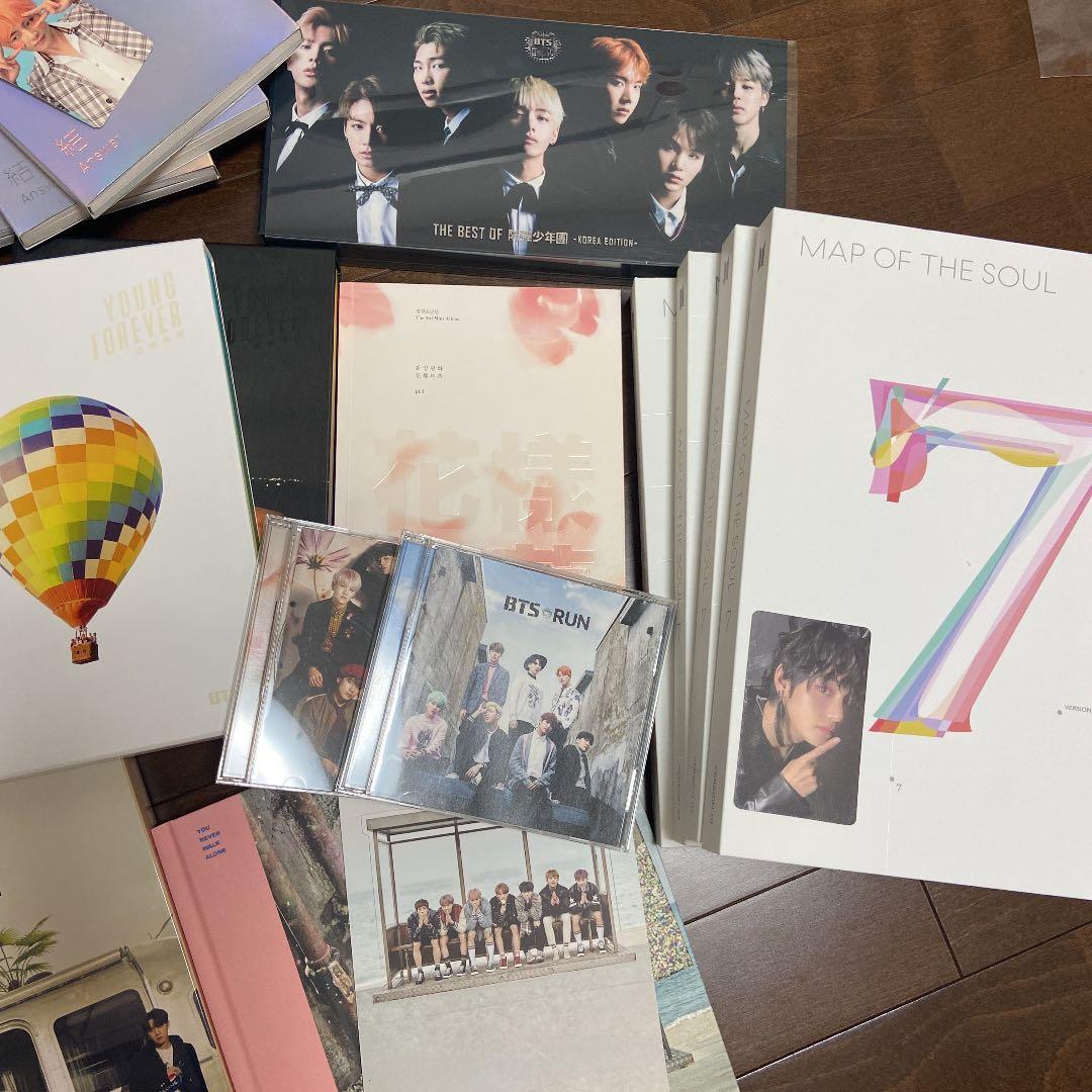 BTS アルバム まとめ セット売り 一部トレカ付き